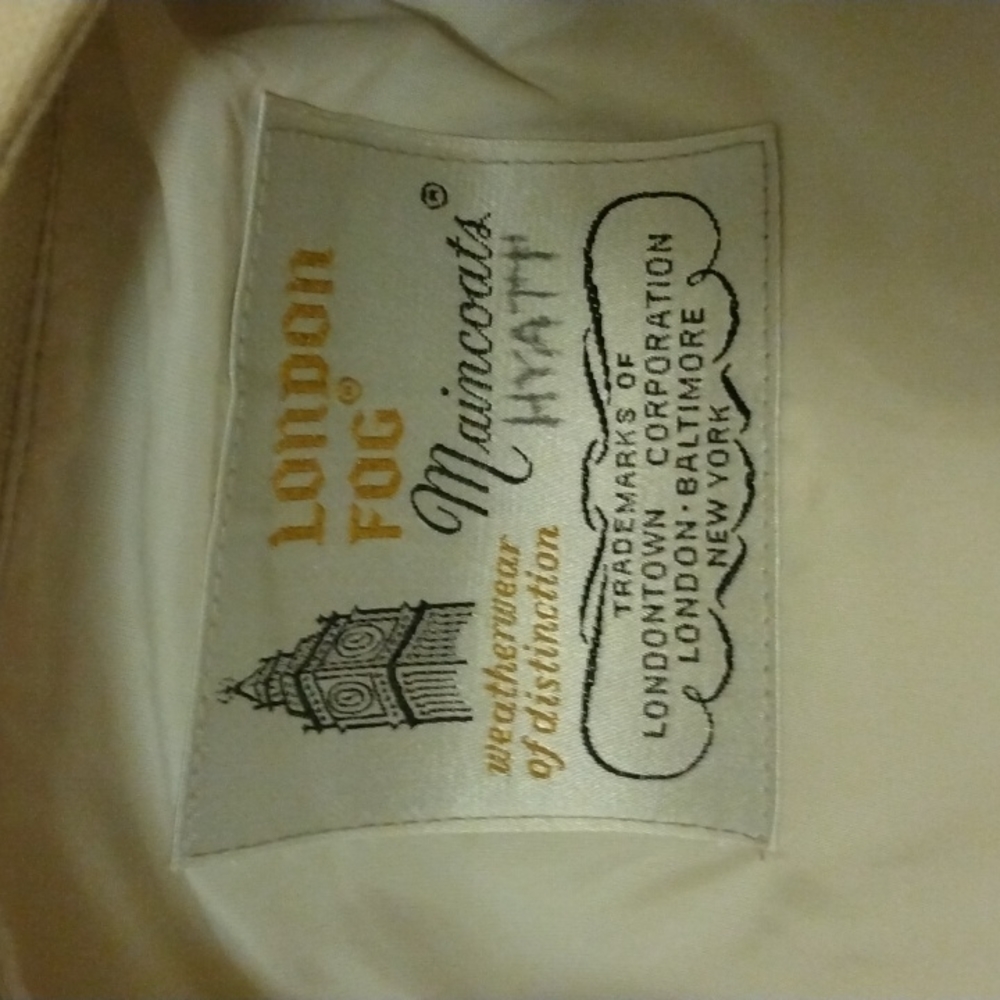 London fog men's vintage jacket